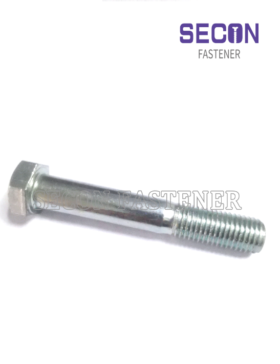 DIN 931 Hexagon head bolts Half Thread  Zinc Plated