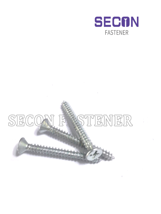 Self Tapping Screws Cross Recessed Flat Head Din7982